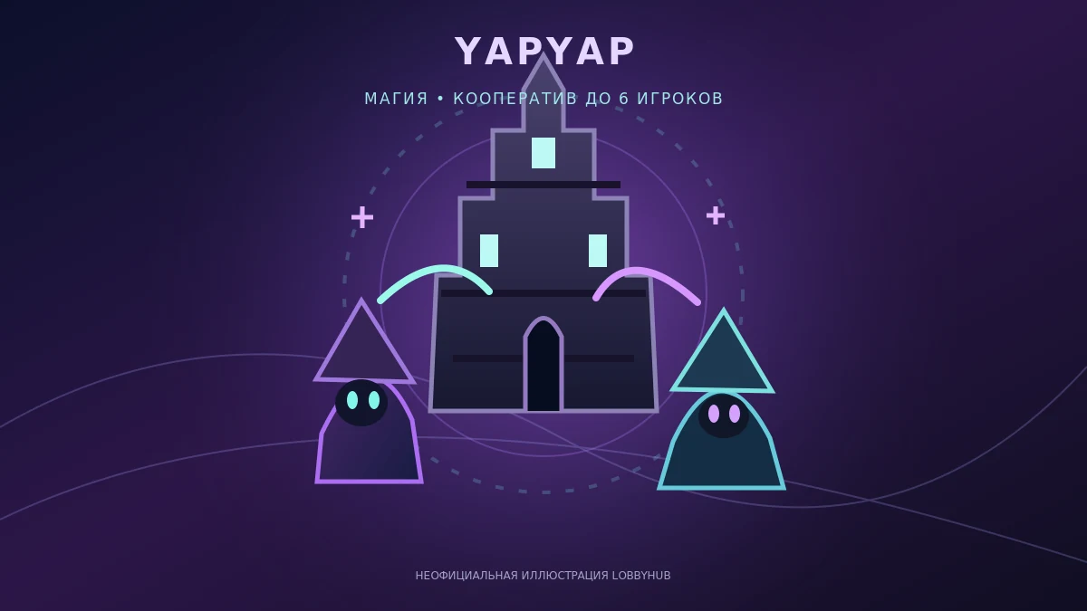 YAPYAP: кооператив до 6 игроков, голосовые заклинания и игра с друзьями